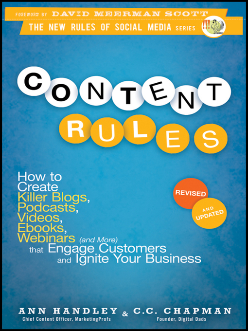 Title details for Content Rules by Ann Handley - Wait list